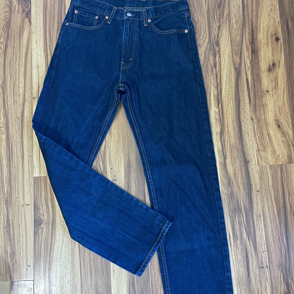 Levi's Blue Straight Jeans Classic Style